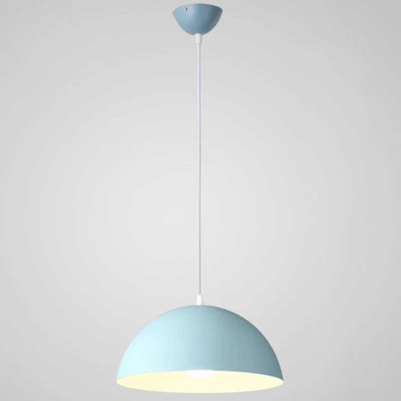 Metalen geribbelde koepelhanglamp 1-lichts hanglamp Scandinavische minimalistische stijl voor restaurant Clearhalo