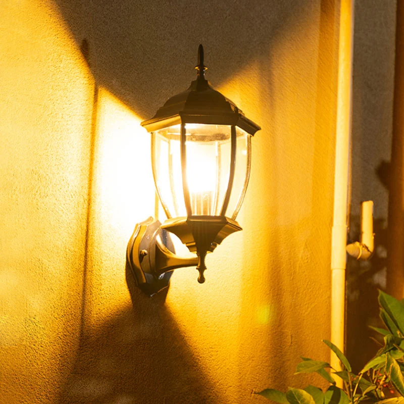 Minimalisme Bell Shade Wandverlichting 1 kop Helderglazen wandkandelaarlamp voor binnenplaats Clearhalo