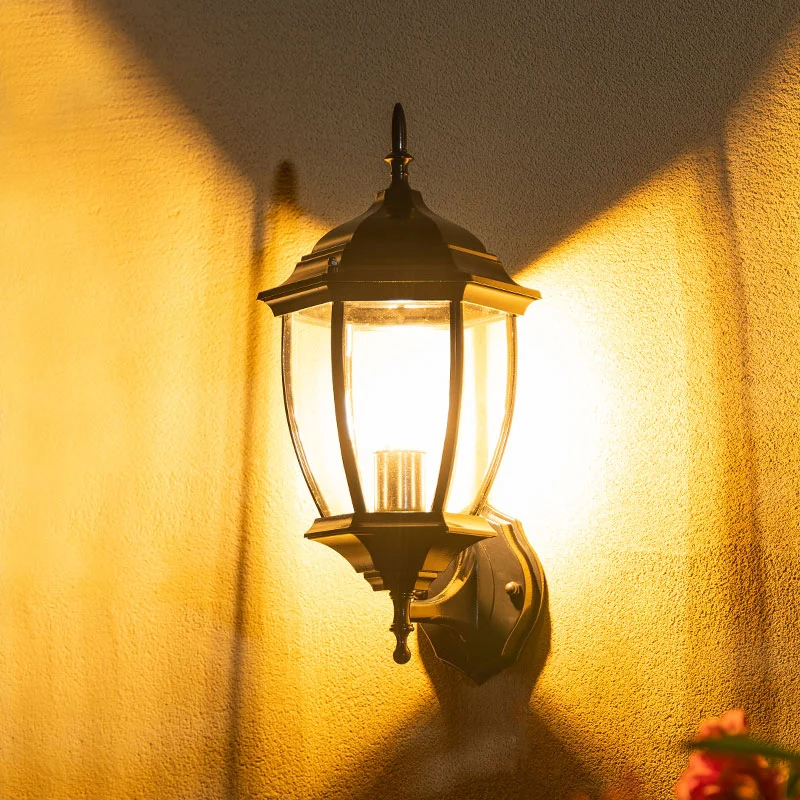 Minimalisme Bell Shade Wandverlichting 1 kop Helderglazen wandkandelaarlamp voor binnenplaats Clearhalo