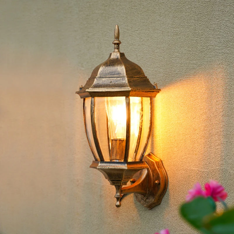 Minimalisme Bell Shade Wandverlichting 1 kop Helderglazen wandkandelaarlamp voor binnenplaats Clearhalo