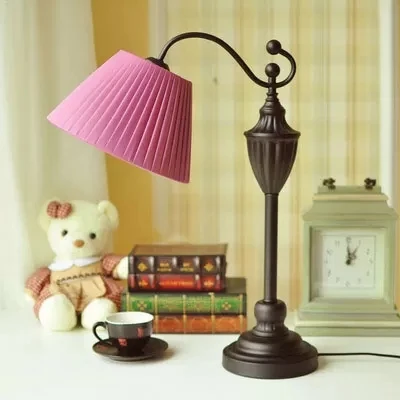 Moderne opvouwbare emmer studieverlichting metalen bureaulamp met één kop voor jongens meisjes slaapkamer Clearhalo