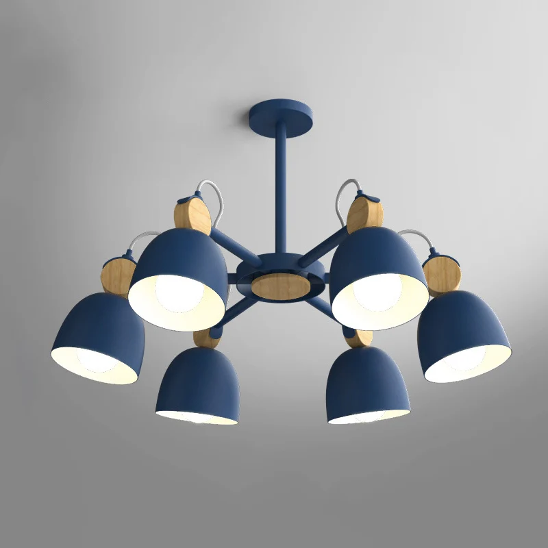 Moderne stijlvolle koepelkroonluchter draaibare metalen hanglamp voor hotelslaapkamer Clearhalo