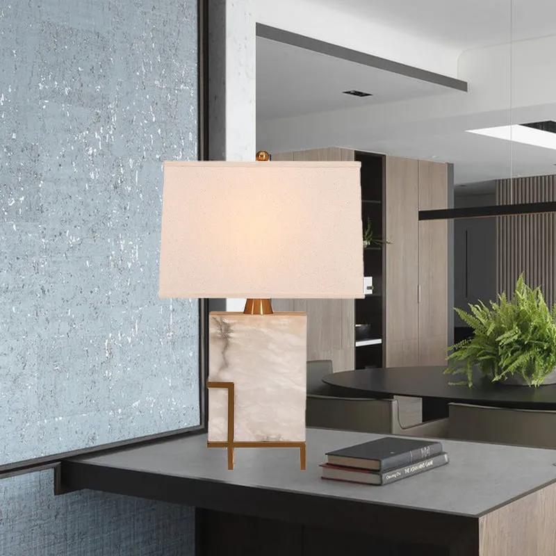 Modernisme 1-lamps taakverlichting Wit taps toelopend leesboeklicht met stoffen kap Clearhalo