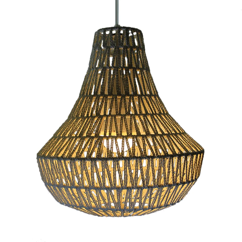 Modernisme peervormige hanglamp papier 1 lamp hanglamp beige Clearhalo