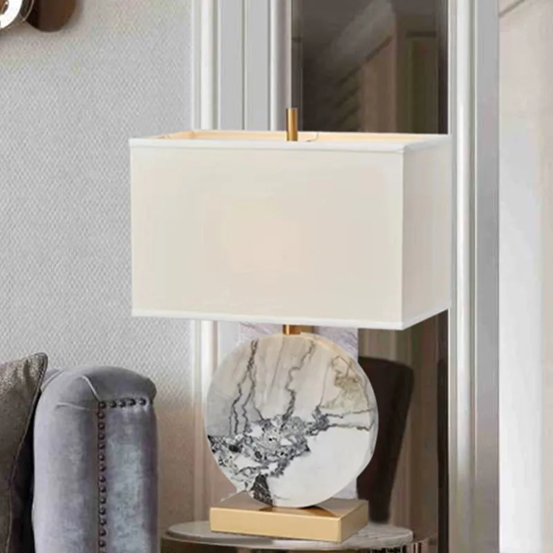 Modernistische taaklamp met 1 kop, wit rechthoekig leesboeklicht met stoffen kap Clearhalo