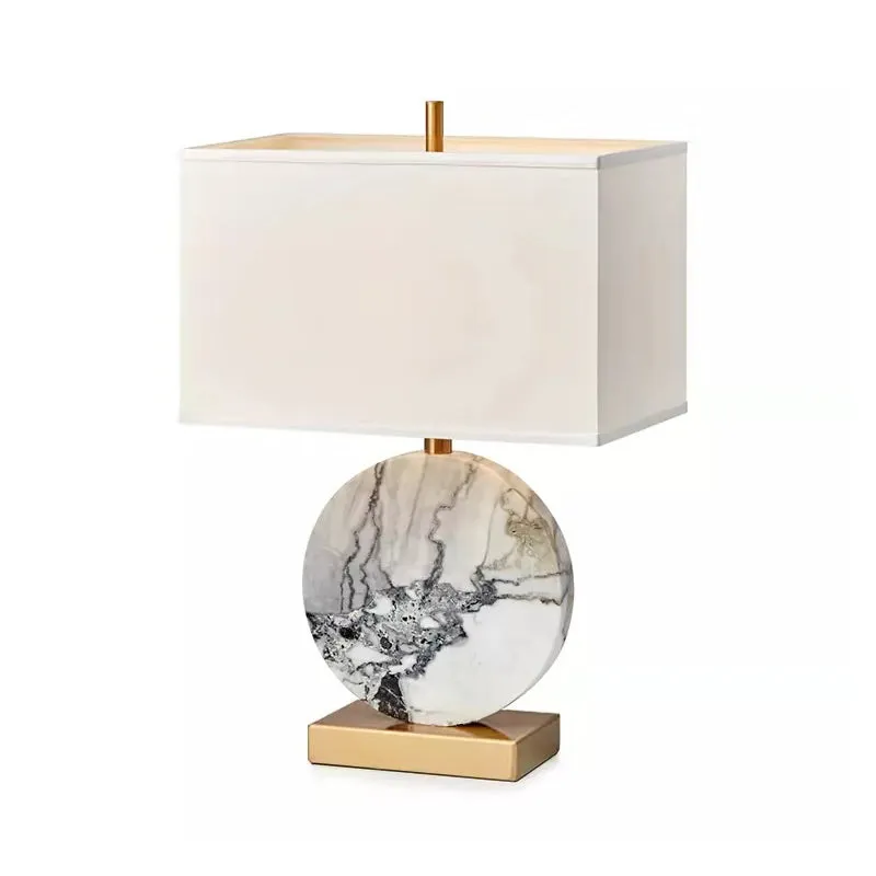 Modernistische taaklamp met 1 kop, wit rechthoekig leesboeklicht met stoffen kap Clearhalo
