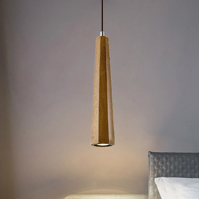 Nordic 1-lichts hanglamp met betonnen kap Zwart/grijs/bruin taps toelopend hangend plafondlicht Clearhalo