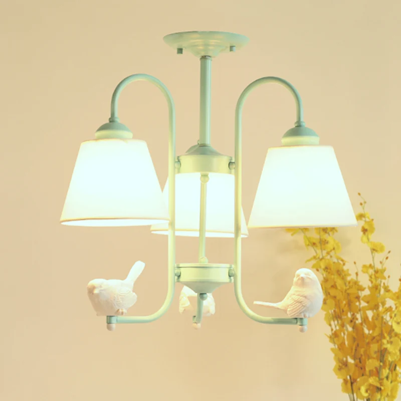 Nordic stijlvolle emmer hanglamp met levendige duif metalen kroonluchter groen voor restaurant Clearhalo