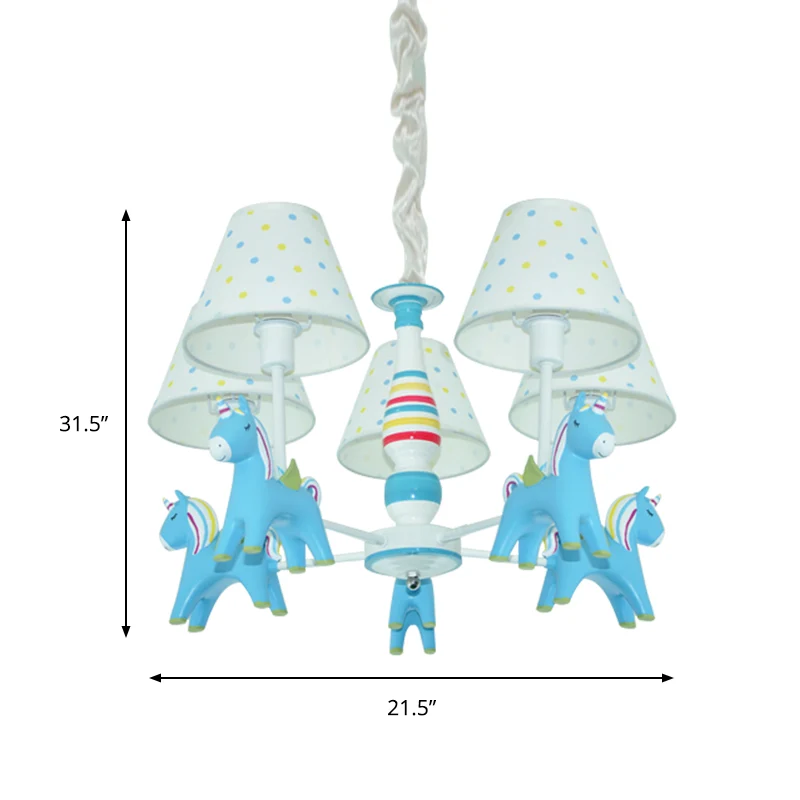 Nordic taps toelopende schaduw hangende lampen stoffen hanglamp voor woonkamer Clearhalo