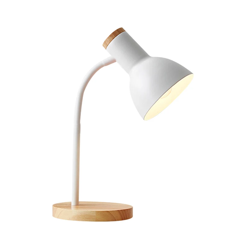 Oogverzorgende metalen bureaulamp One Light Scandinavische stijl studielamp voor kinderslaapkamer Clearhalo