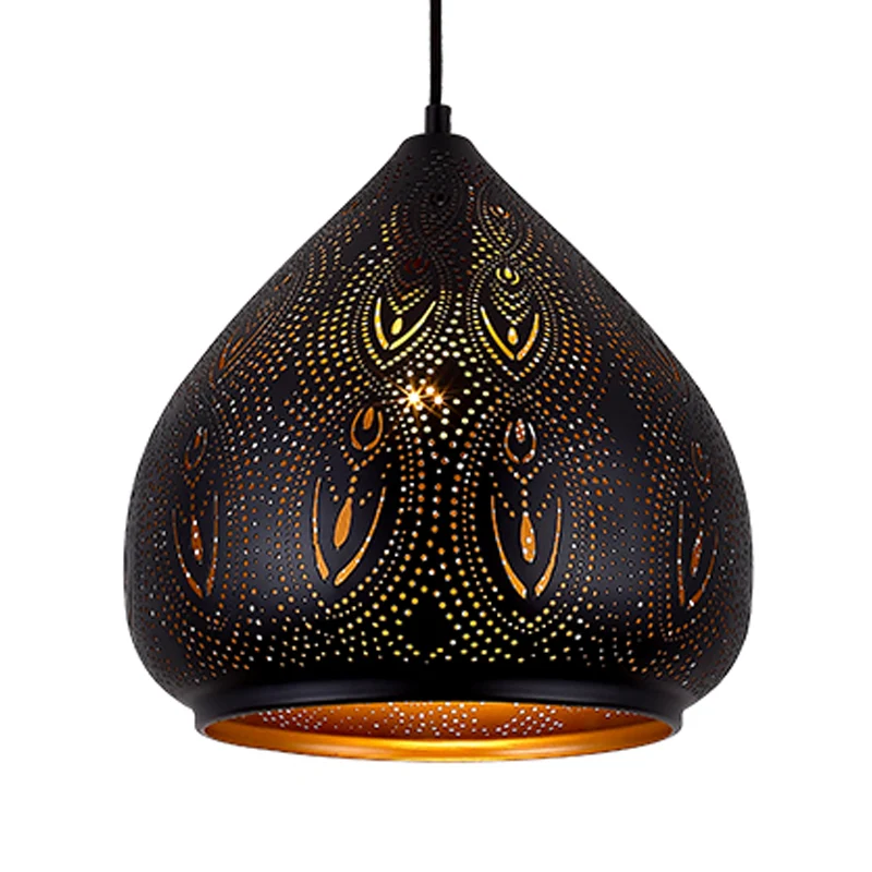 Peer eetkamer hanglamp Tradition metaal 1 lamp zwart hangend verlichtingsarmatuur Clearhalo