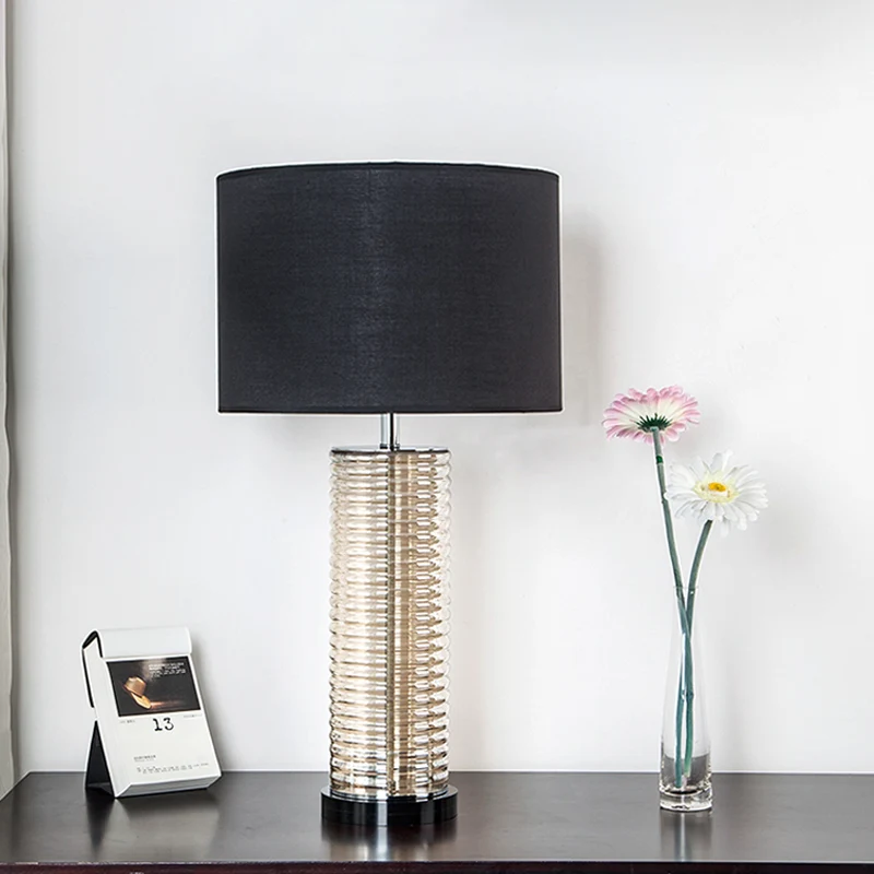 Rechtzijdige kap Taaklamp Modernisme Stof 1 lamp Leesboeklamp zwart Clearhalo