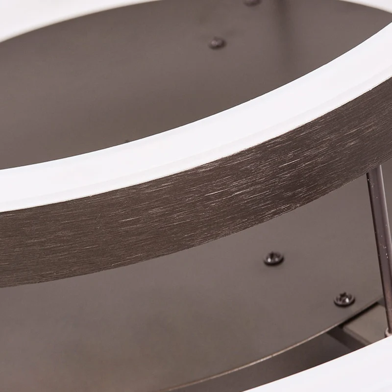 3/4 ringen LED-inbouwplafondlamp Eigentijdse acryl LED-koffie-inbouwlamp wit licht Clearhalo