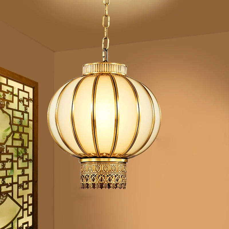 Rood/Wit Glazen Hanglamp Armatuur Kerosine 10 "/14"/16 "Breed 1 Licht Traditionele Stijl Hanglamp Kit Clearhalo
