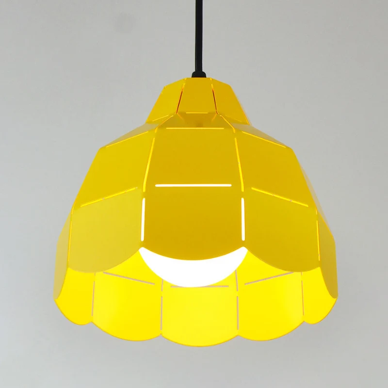 Roze/Wit/Zwart Geschulpte Koepel Plafond Hanglamp Modernisme 1 Lichtmetalen Hanglampenset Clearhalo