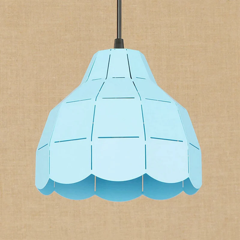 Roze/Wit/Zwart Geschulpte Koepel Plafond Hanglamp Modernisme 1 Lichtmetalen Hanglampenset Clearhalo