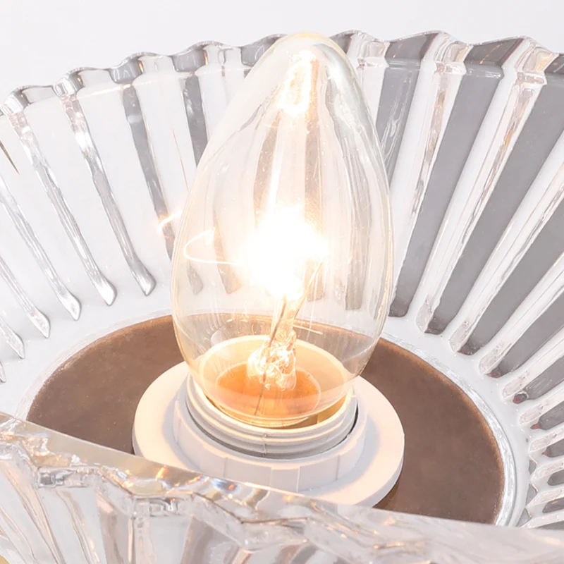 Schelpvormige wandlamp aan het bed, matglas, 1-lichts wandlamp eigentijdse stijl met gouden afwerking Clearhalo