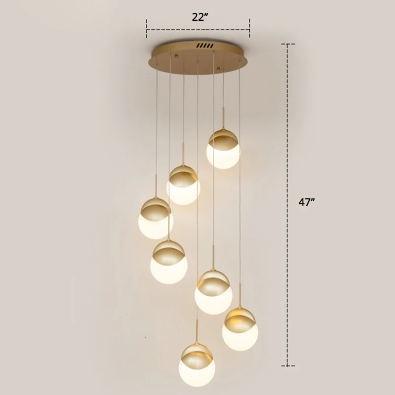 Schijfvormige acrylclusterhanger Postmoderne gouden afwerking LED-hanglamp voor restaurant Clearhalo