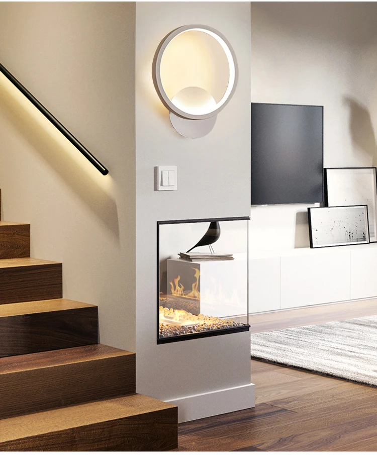 Sfeerverlichting LED-wandmontagelamp Nordic Line wandmontageverlichting voor gangslaapkamer Clearhalo