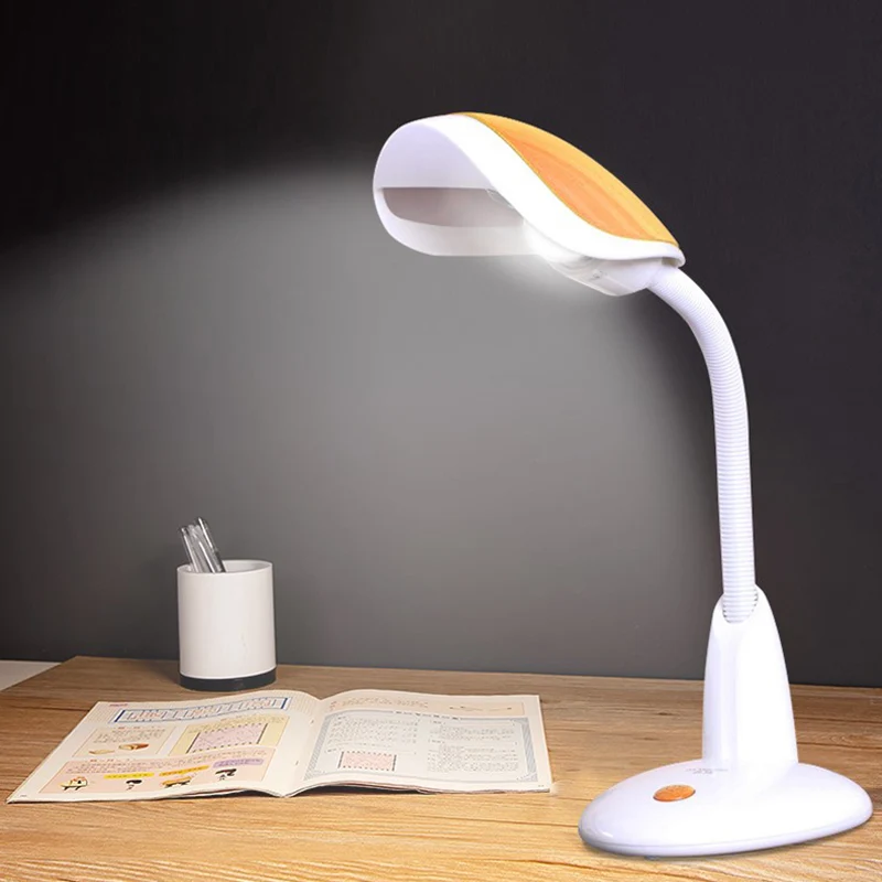 Shell Zwenkarm Taaklamp Moderne metalen enkele studeerkamer Leesboeklamp wit-oranje Clearhalo