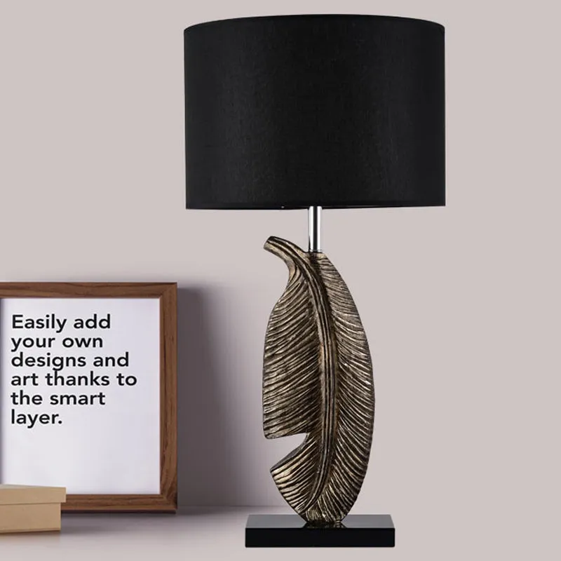 Slaapkamertaaklamp met 1 lamp, Scandinavisch zwart leesboeklicht met cilindrische stoffen kap Clearhalo