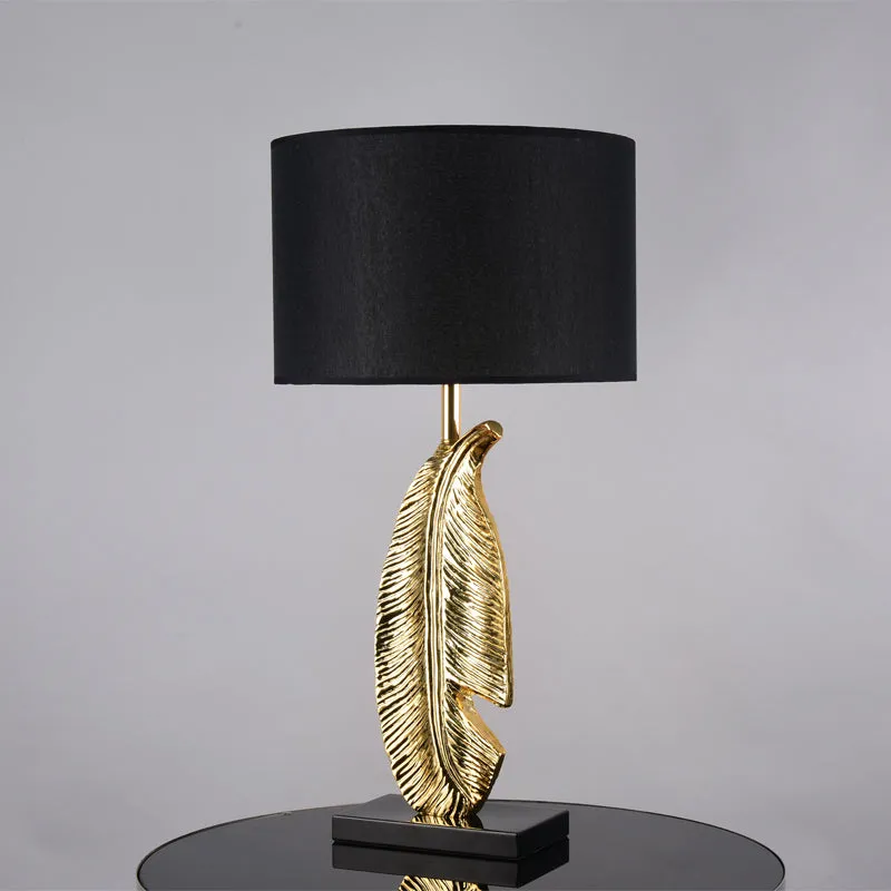 Slaapkamertaaklamp met 1 lamp, Scandinavisch zwart leesboeklicht met cilindrische stoffen kap Clearhalo