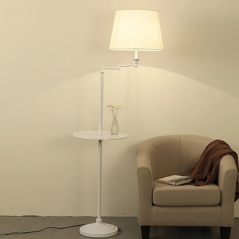 Staande lamp kegelvorm, vintage vloerlamp, 1 lamp, met dienblad Clearhalo