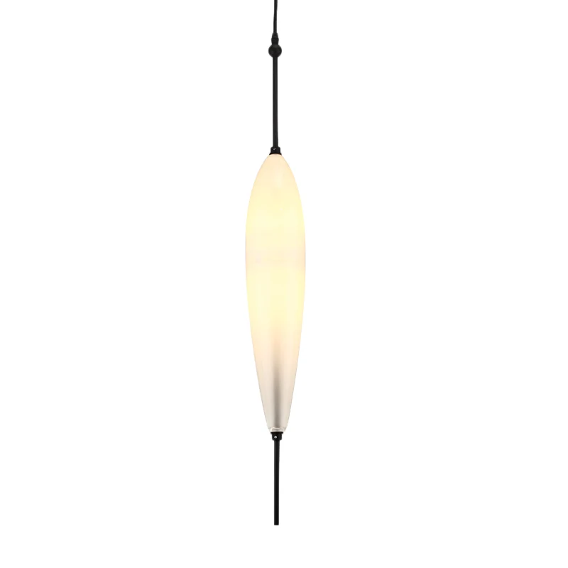 Teardrop/Trommel/Cilinder Cluster Hanger Modernistische Blauw/Wit Glas 1/3 Lichten Eetkamer Hangende Lichtarmatuur Clearhalo