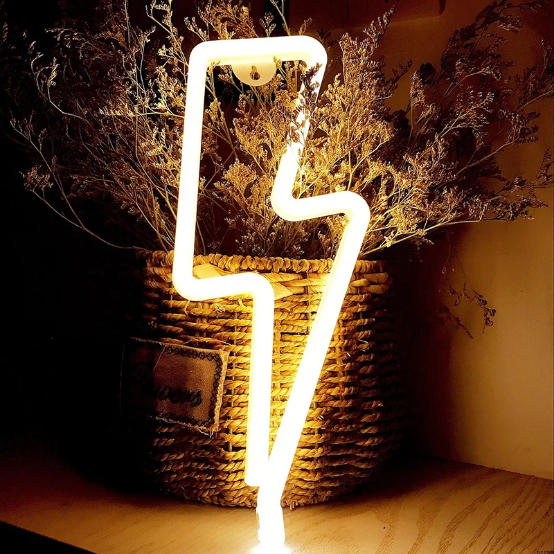 Thunderclap-vormige LED-nachtlamp Kinderkunststof Wit USB-oplaadtafellamp voor decoratie Clearhalo