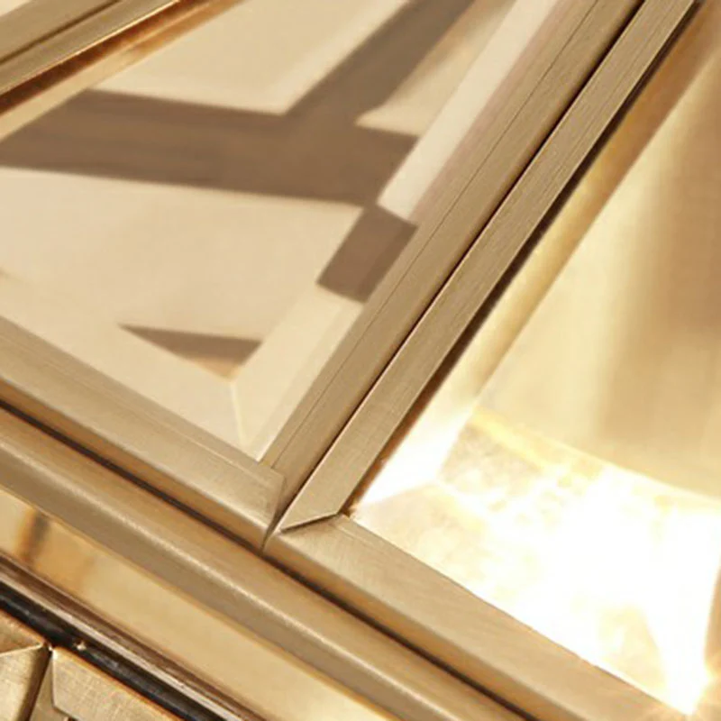Traditionele huisvormige hanglamp van helder glas messing voor foyer Clearhalo