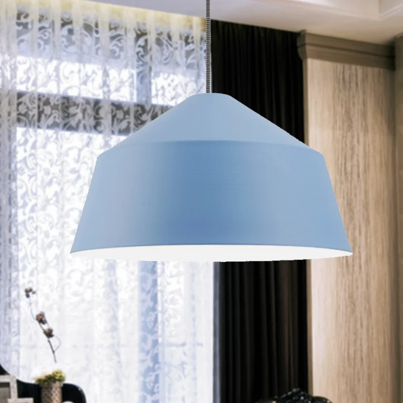 Undertint Barn hanglamp met verstelbaar snoer 1 licht Scandinavische metalen hanglamp voor hotel Clearhalo