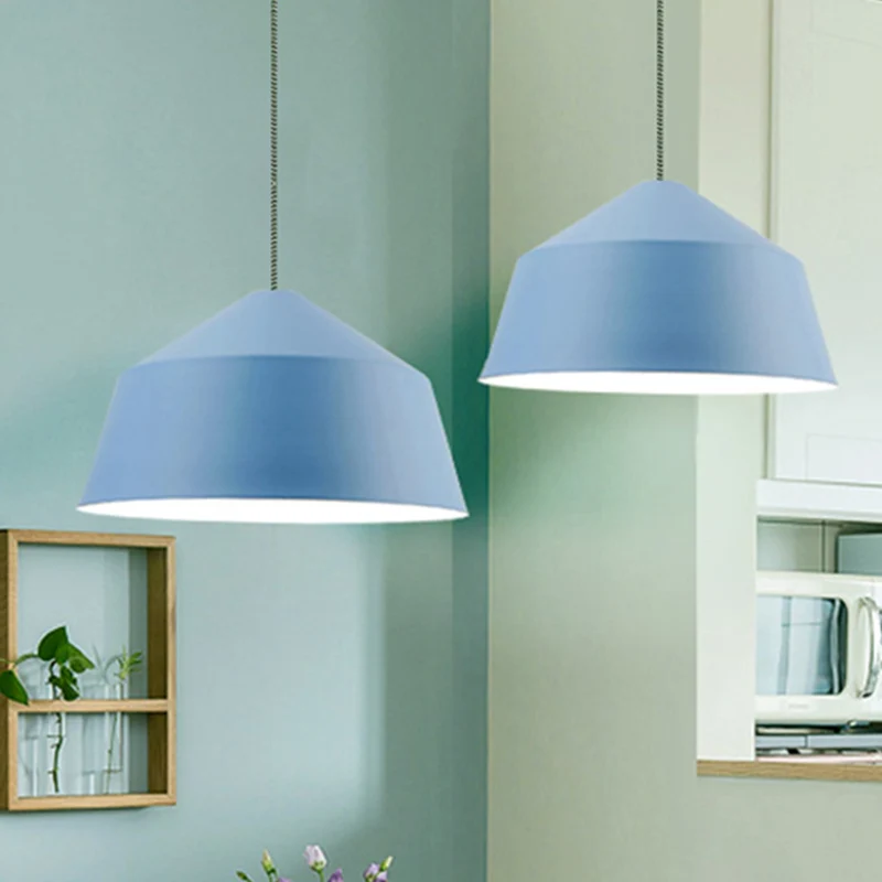 Undertint Barn hanglamp met verstelbaar snoer 1 licht Scandinavische metalen hanglamp voor hotel Clearhalo