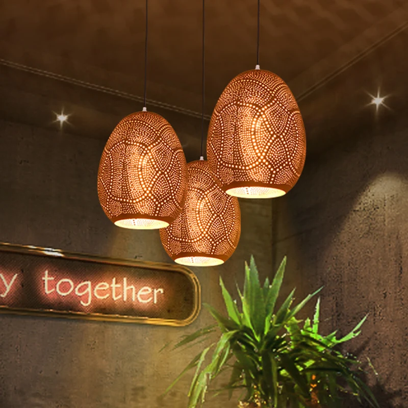 Urn hanglamp decoratief 1 kops metalen plafond hanglamp rosé goud, 8"/12" breed Clearhalo