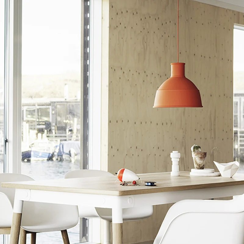 Urn hanglamp modernisme metaal 1 kop rode plafondophanglamp voor eetkamer Clearhalo