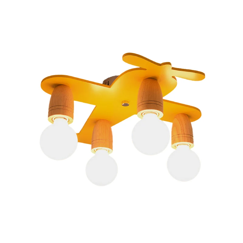 Vliegtuigen Kleuterschool Inbouw Plafondlamp Houten Moderne Eigentijdse Plafondlamp Clearhalo