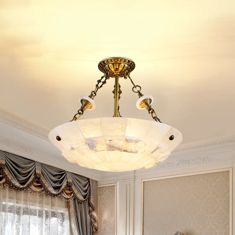 Witte glazen kom, semi-inbouw, traditionele 3/4-licht woonkamer dicht bij plafondlamp, 16"/19,5" W Clearhalo