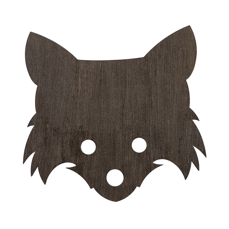 Wood Fox wandlamp kinder zwarte LED-inbouwwandkandelaar warm/wit licht voor slaapkamer Clearhalo