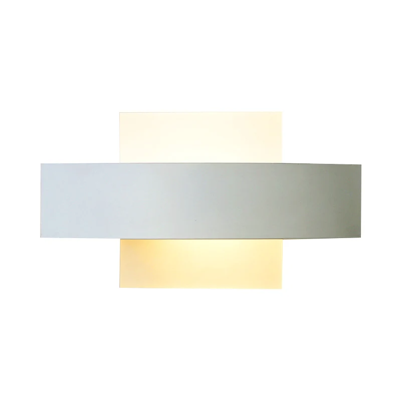 Woonkamer slank paneel wandlamp acryl moderne stijl witte LED schanslicht Clearhalo