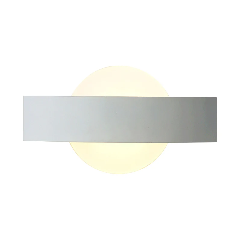 Woonkamer slank paneel wandlamp acryl moderne stijl witte LED schanslicht Clearhalo