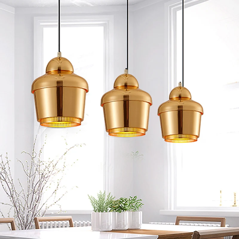 Zwart/wit/chroom hangende plafondlamp met pot Moderne 1-lichts ijzeren hangende hanglamp Clearhalo