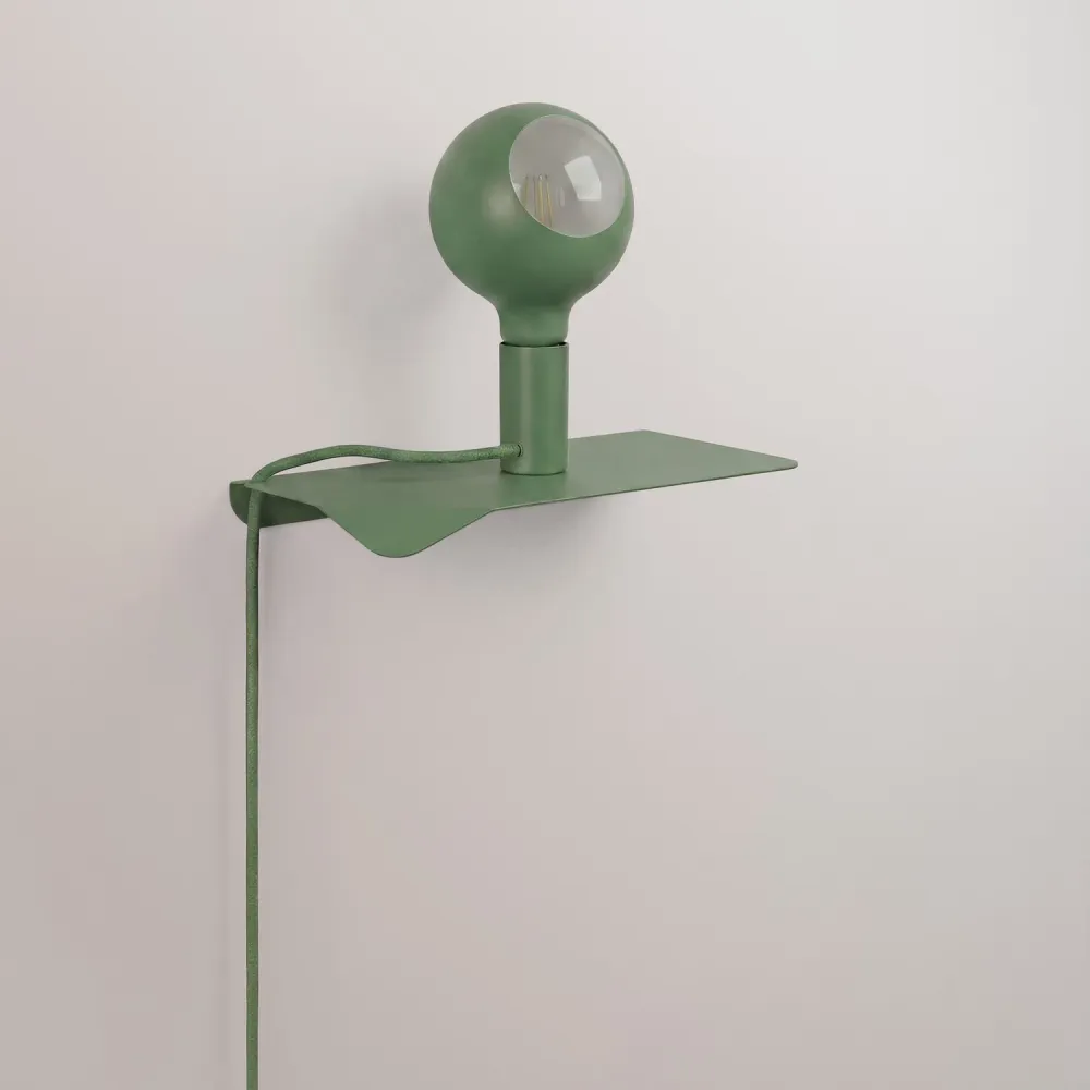Combo Camo - Lamp met plank - Groen