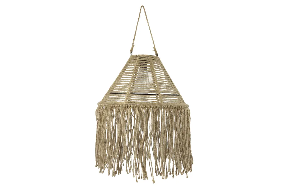 Hanglamp LED solar ro Tobias naturel Countryfield