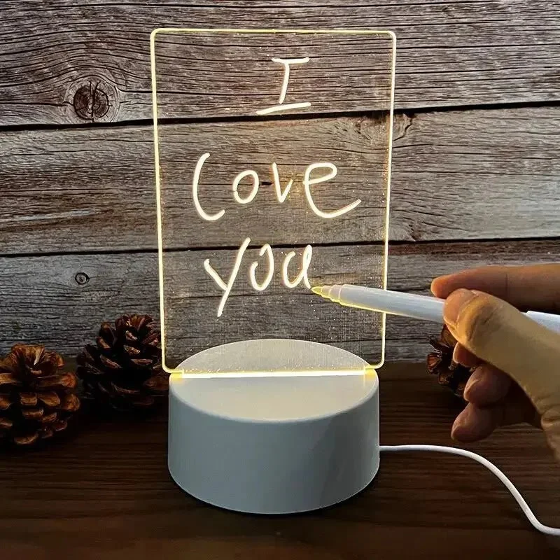 BRIGHTMEMO – LED-memobord met uitwisbare marker Cozey Maison
