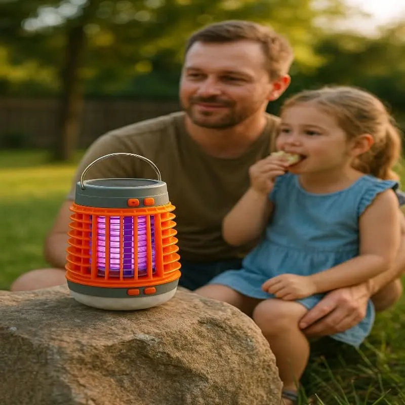 BUGDOME – 2--1 Zonne-Muggenverdelger-Lamp & Buitenlantaarn Cozey Maison