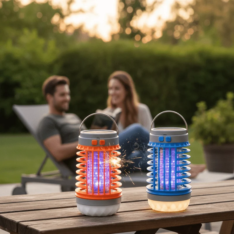 BUGDOME – 2--1 Zonne-Muggenverdelger-Lamp & Buitenlantaarn Cozey Maison