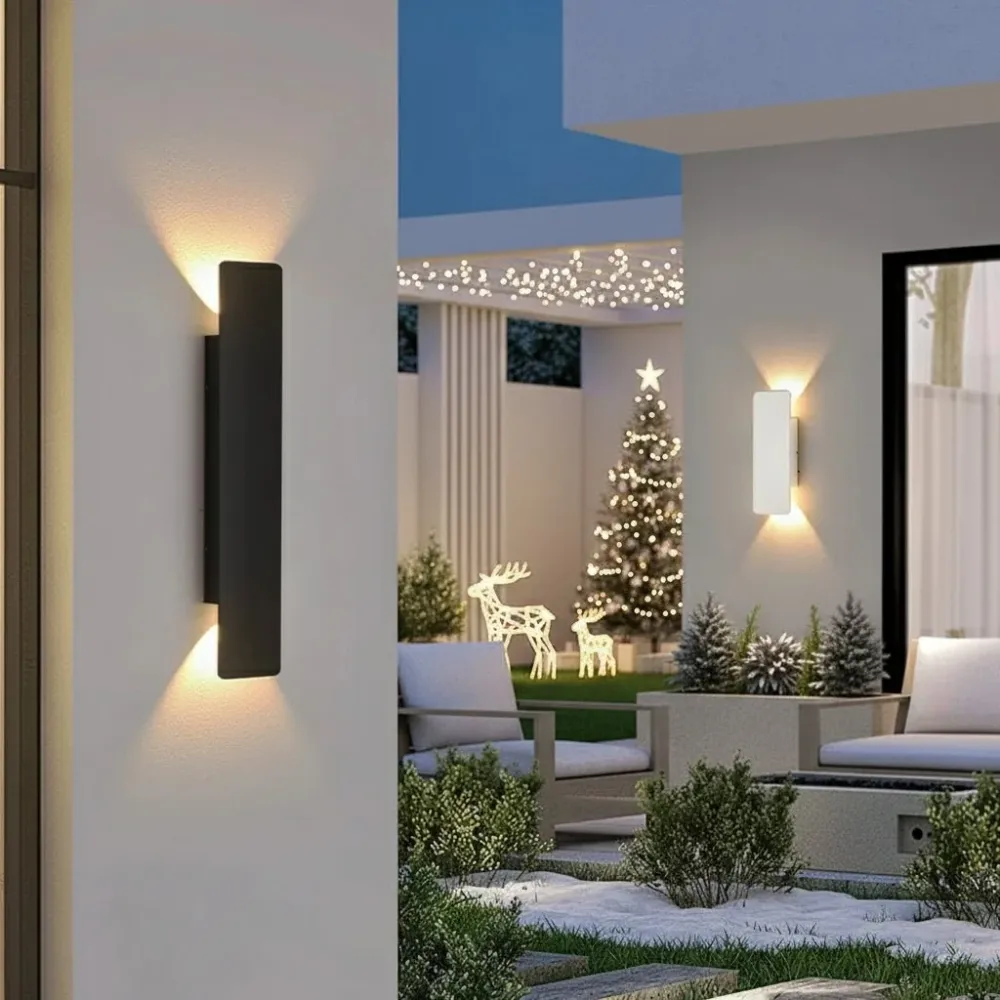 OUTGLOW – Waterdichte LED aluminium wandlamp voor binnen & buiten Cozey Maison
