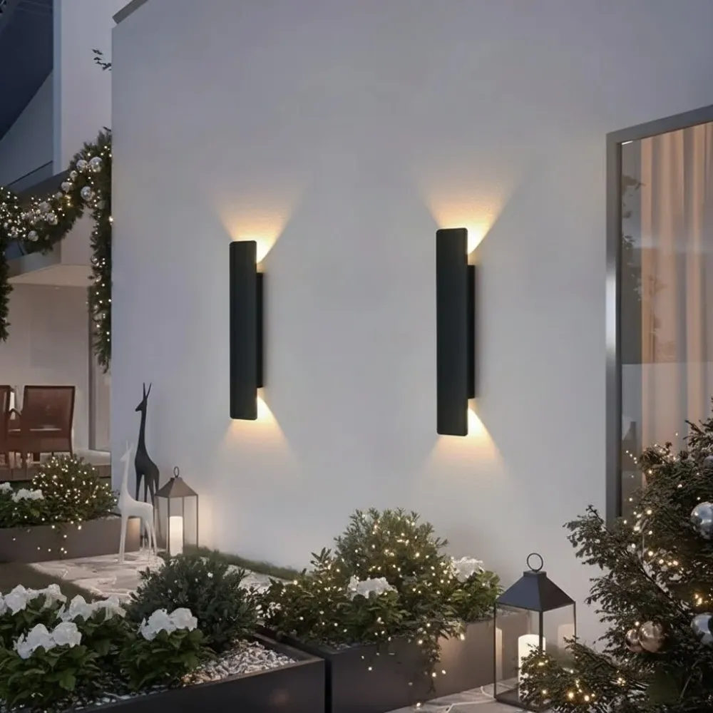 OUTGLOW – Waterdichte LED aluminium wandlamp voor binnen & buiten Cozey Maison