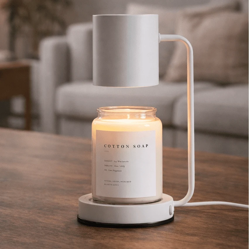 WAXELLE – Vlamvrije kaarsenwarmerlamp voor veilige kamergeur Cozey Maison