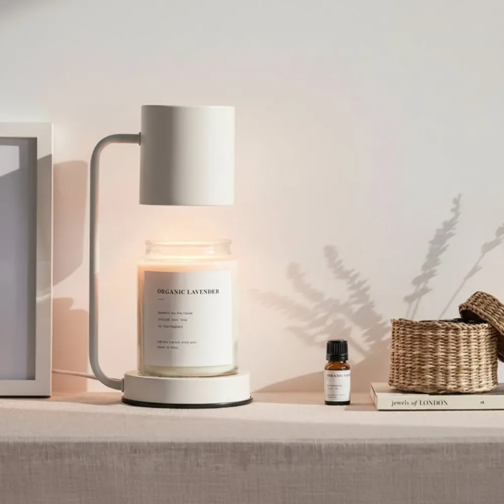 WAXELLE – Vlamvrije kaarsenwarmerlamp voor veilige kamergeur Cozey Maison