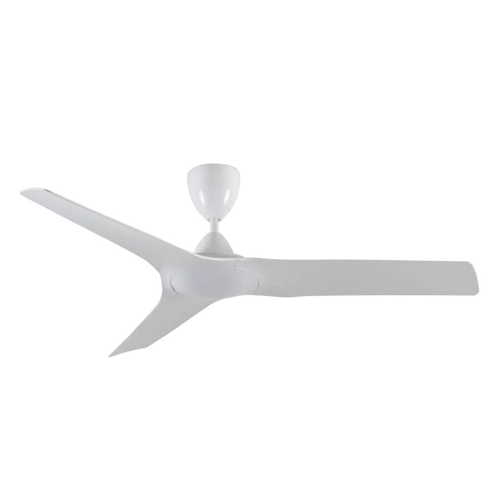 CristalRecord plafondventilator Orkaan - outdoor - 132 x 43 cm - wit